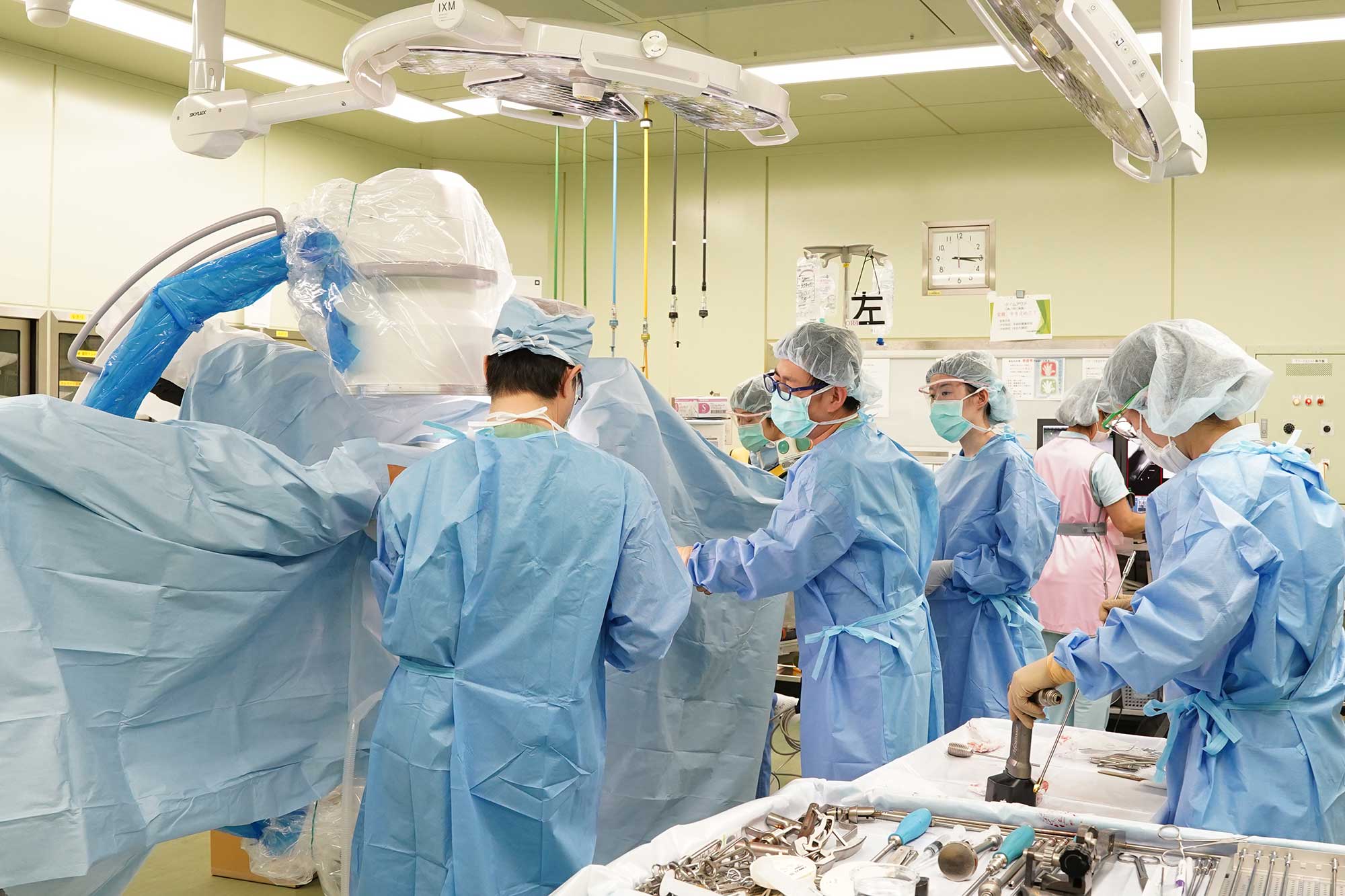 手術の様子